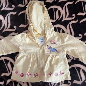 Disney Baby Yellow Hooded Jacket
